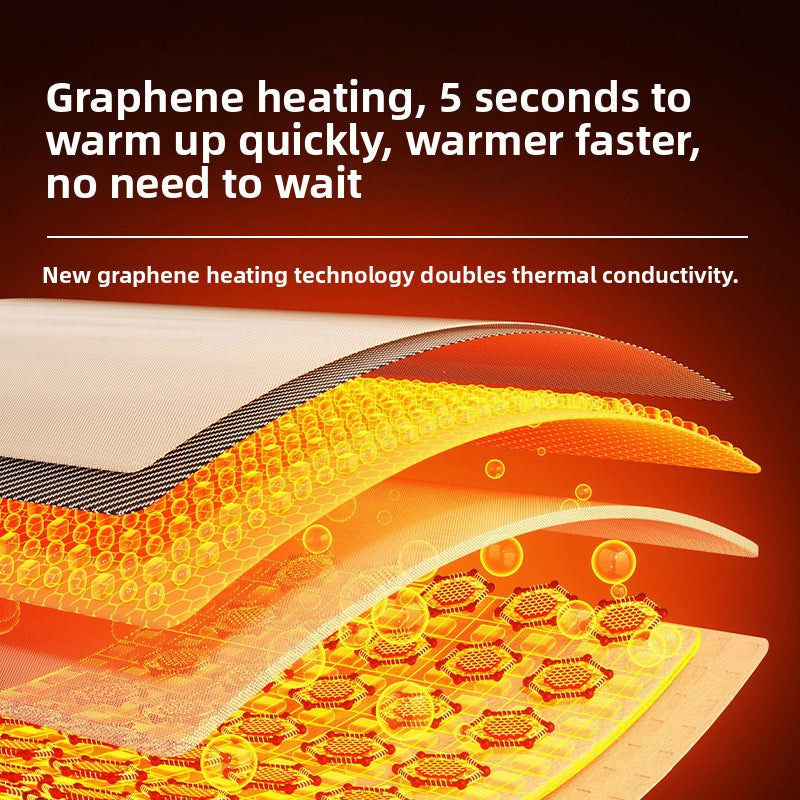 Rechargeable Heating Knee Massager with Adjustable Temperature